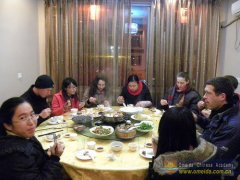 2012-01-10 Class dinner----We like these Hunan food