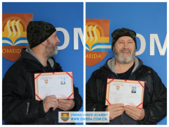 Congratulations to Roy on Completing His Comprehensive Chinese Course!