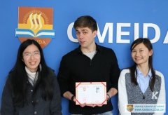 Congratulations to Dana on Completing His Comprehensive Chinese Course!