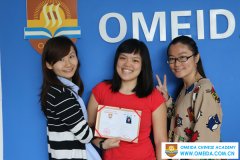 Congratulations to Xaxa on Completing Her Comprehensive Chinese Course!