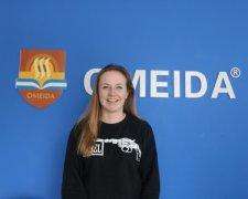 Welcome to Ellen from Holland to study at Omeida