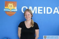 Welcome Marte from Norway to study at Omeida!