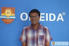 Welcome Roel from Canada to study at Omeida!