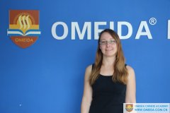 Welcome to Tamara from Germany to study at Omeida!