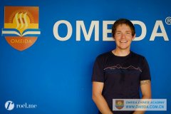 Welcome Richard and Octavia from New Zealand to study at Omeida!
