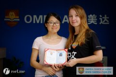 Congratulations to Tamara on Completing Her Comprehensive Chinese Course!