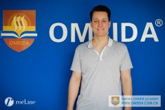 Welcome to Markus from Germany to study at Omeida!