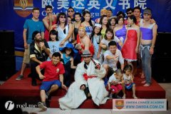 Fashion show in school