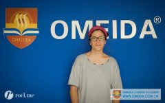 Welcome Alba from Spain to study in Omeida