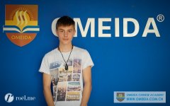 Welcome Leon from Germany to study in Omeida