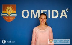 welcome Alexandra from Switzerland to study in Omeida