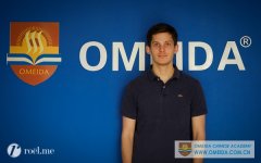 Welcome Lukasz from Poland tostudy in Omeida