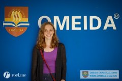 Welcome Abby from the USA to study in Omeida