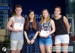 Congratulations to Michael, Robynn, Kathrine, Frederik, Raquel and Angela on completing their Chinese
