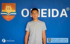 Welcome to Mark from Russia to study at Omeida!