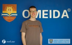 Welcome Clement, Ben, Katherine, Eric study at Omeida!