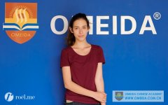 Welcome those students to study at Omeida!