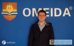 Welcome Brian from Australia to study at Omeida!