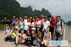 Cycling to yulong bridge.2016/06/18