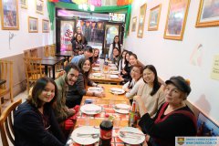 A Class Dinner in Ganga